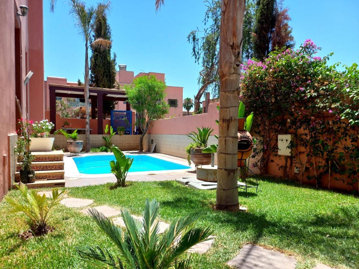 Cycas Villa Targa Garden -Only Family Marrakesh Exteriör bild