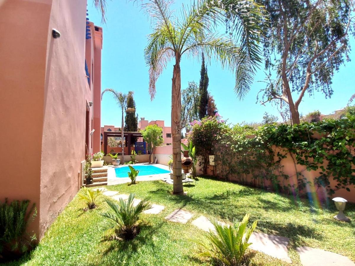 Cycas Villa Targa Garden -Only Family Marrakesh Exteriör bild