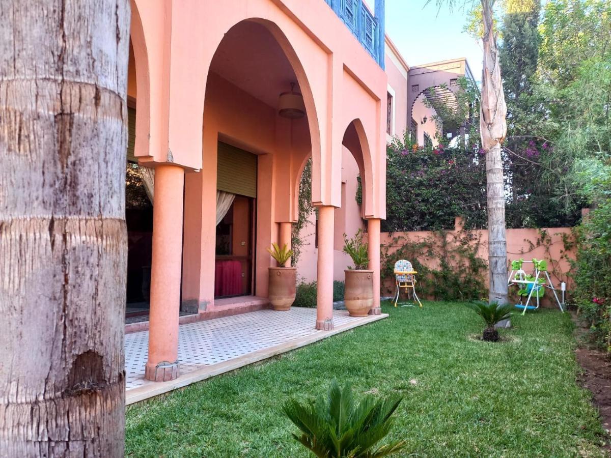 Cycas Villa Targa Garden -Only Family Marrakesh Exteriör bild